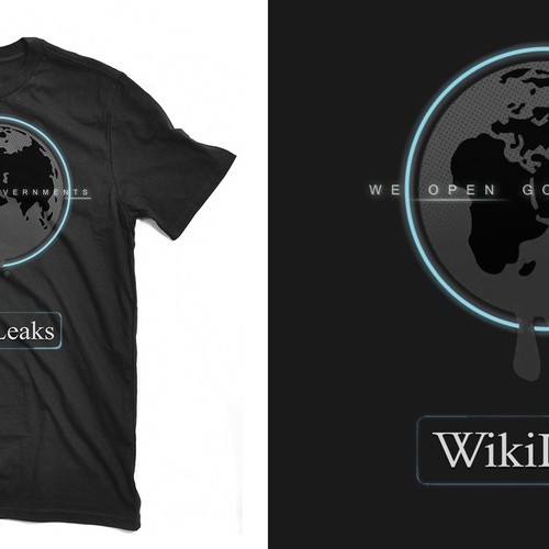 New t-shirt design(s) wanted for WikiLeaks デザイン by stvincent