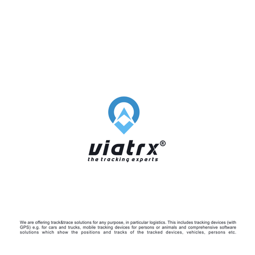 Logo Design for track&trace solution "viatrx" Design by Banaan™