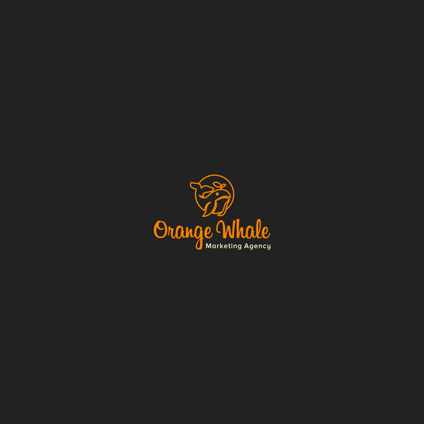 Diseño de DANISWARA :) titulado "Orange Whale Marketing Agency"