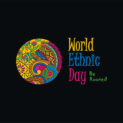 Logo for World Ethnic Day to celebrate ethnic cultures of the world Design réalisé par Briantho