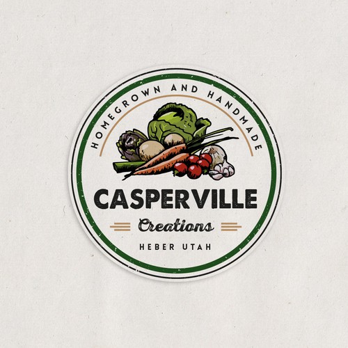 Attractive logo for a local organic produce farm. Design réalisé par South Coast