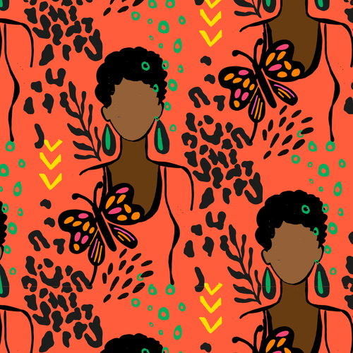Apparel/Textile Designs - Women of Color Inspired Designs Design by ash00 Designs