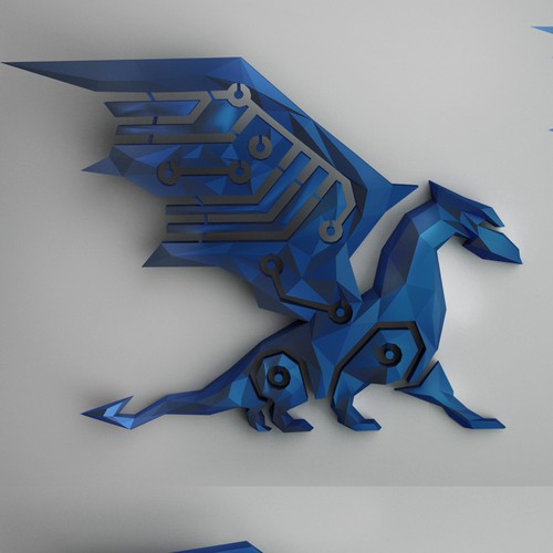 Diseño de 3D Dragon Rendering de Sifa Lovely Design