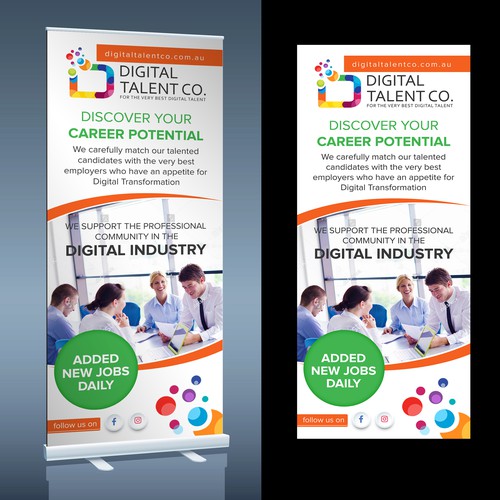 Stand Up Banner Design Design by BrainStorm.