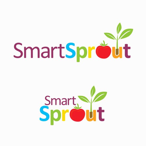 Smart Sprout needs a boost with a new logo! Design by Logood.id