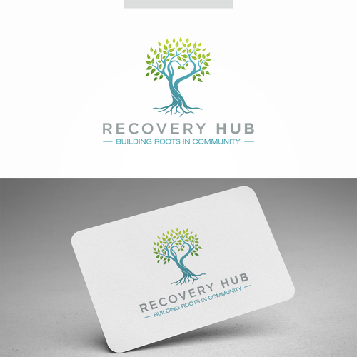 Revised New Hampshire Recovery Hub Logo Design by zohanimasi