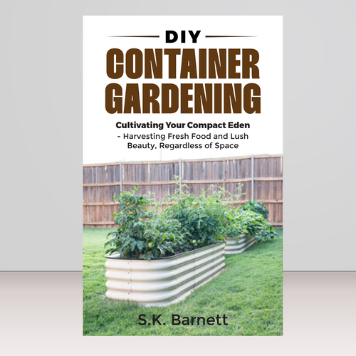 Container Garden Book cover Design by Bovan