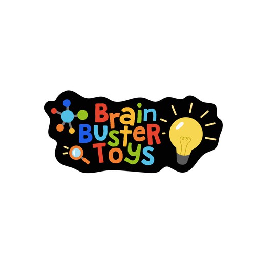 Brain Buster Toys Logo & Social Media Contest. Design by BrainstormingDsg