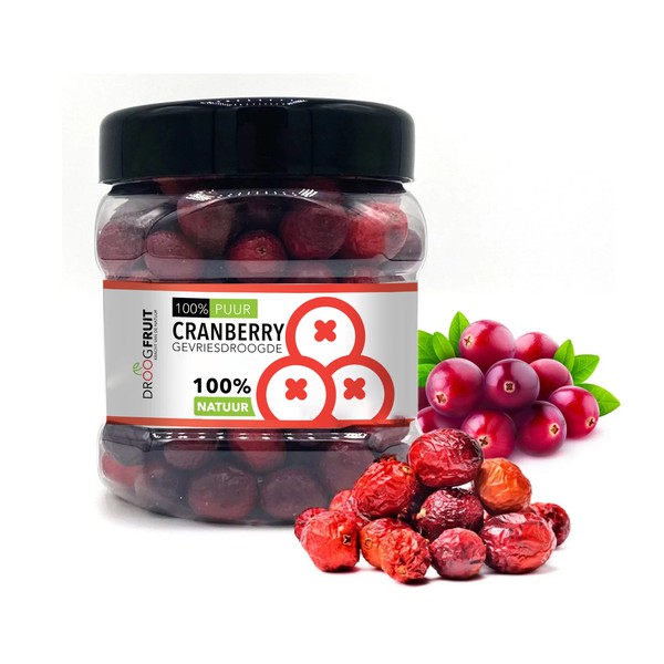 Cranberry jar label design