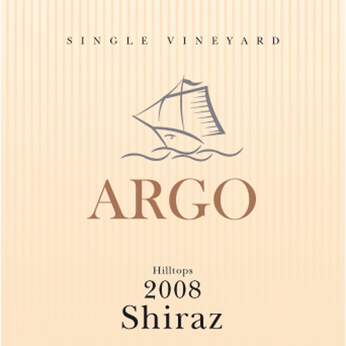 Sophisticated new wine label for premium brand Réalisé par Dan Zorin