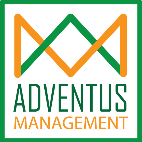 Logo for Adventus Management Design by joefire_arts