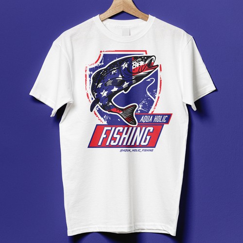 Patriotic Fish T-Shirts & T-Shirt Designs