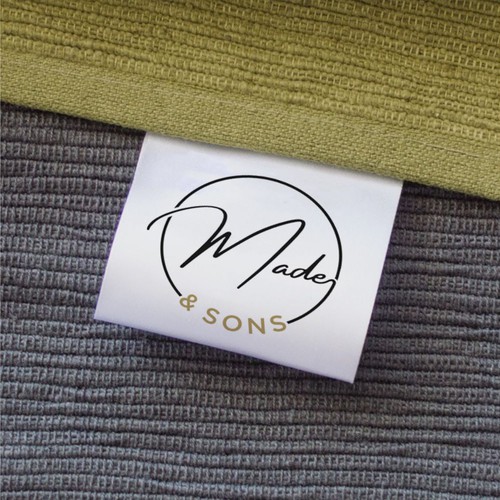 Design di Luxury Meets Ease: Logo & Card Design for Made & Sons di topx