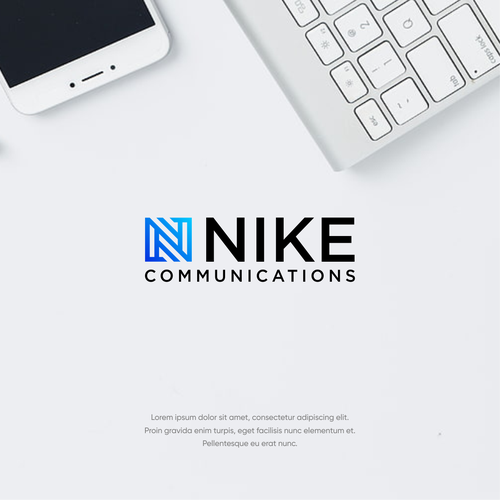 Nike Communications Logo Contest Design by zudsign