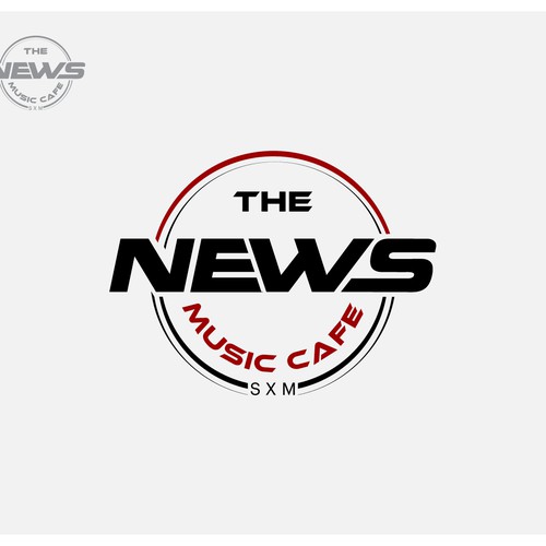 the news music cafe sxm, REVAMP the old logo add live (as in live music). keep it simple .  Design von Juuannpa