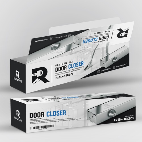 Design a Modern Packaging Design for Hardware Company (Door Closer) Design by Rajith Shantha