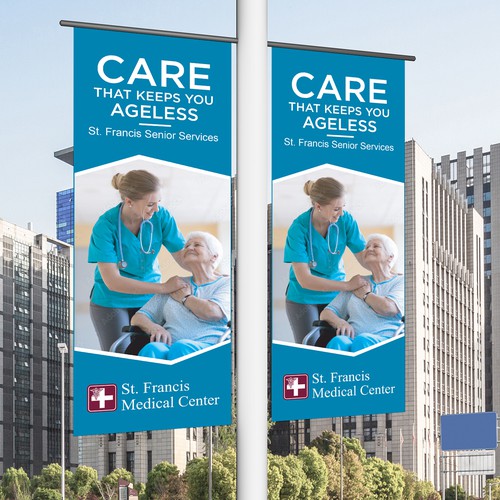 Design a banner that attracts older adults & families to use our specialized senior care & services Design réalisé par Sketch Media™