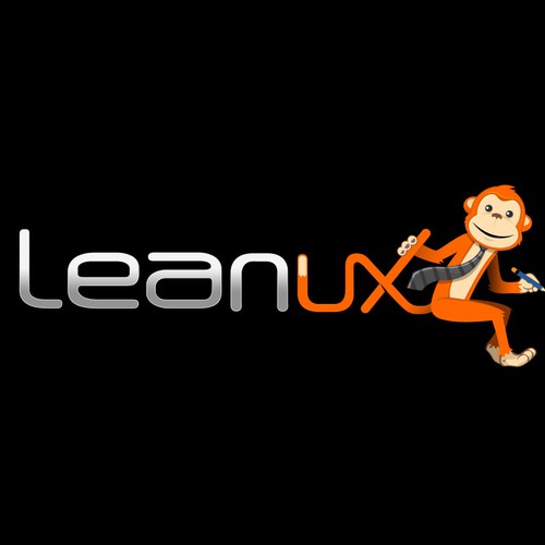 I need a fun and unique Logo for Leanux, an agile startup/tool Ontwerp door Aga Ochoco