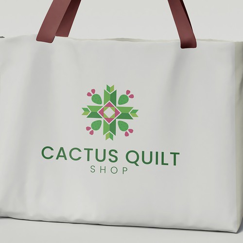 Design a logo for a modern quilt shop! Design by Creative P