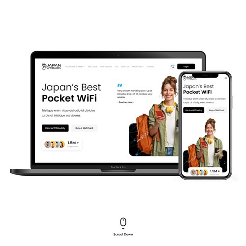 Refreshing our eCommerce Front Page Design by Ihsanshihab