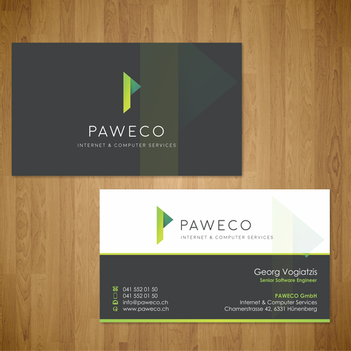 Tarjetas propuesta en el concurso por Berlina