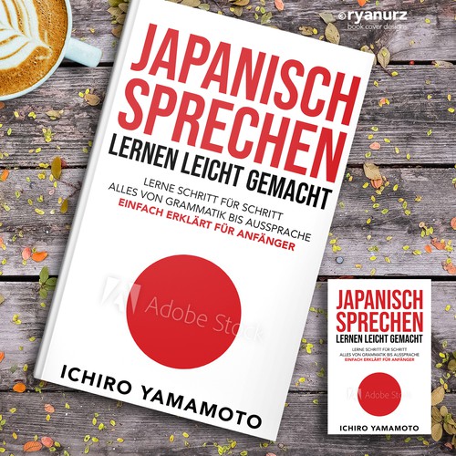 Book Cover: Learning to speak Japanese Design réalisé par ryanurz