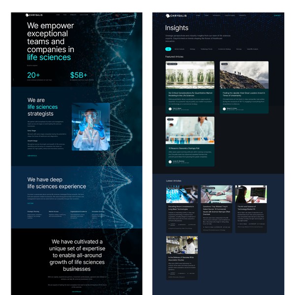 Web Design for Scientist