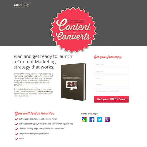 Create a Very Catchy Landing Page Design by Alfredoreduarte