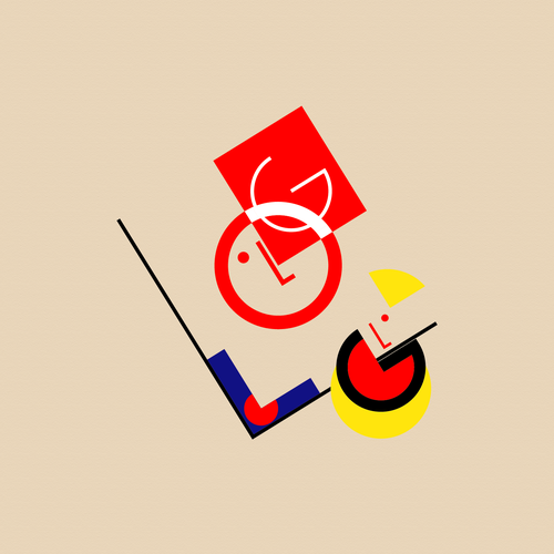 Community Contest | Reimagine a famous logo in Bauhaus style Ontwerp door nataska