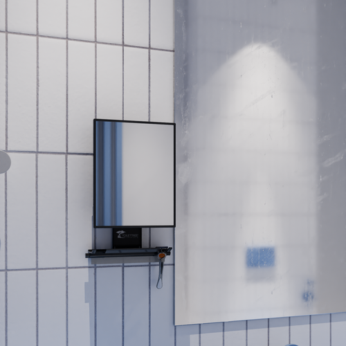 3D Rendering of Fogless Mirror in Shower/Lifestyle Environment (Fogless Mirror CAD file included!)) Ontwerp door Bogdan Marchuk