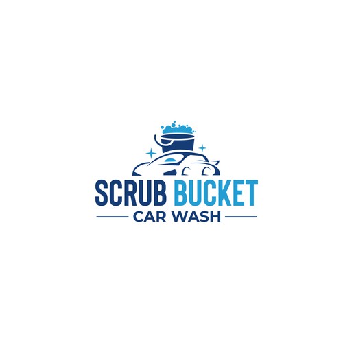 Lookin for Modern Bold and sophisticated Logo for Car Wash Chain: The Scrub Bucket Car Wash Design by Victoria Cova