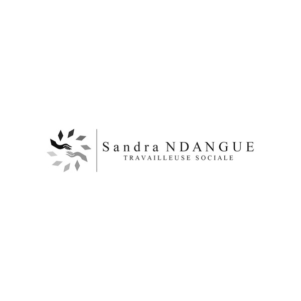 Design by Michael Diasz Kirindage titled "Sandra NDANGUE Logo"