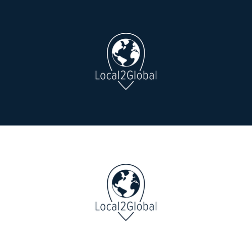 Can you combine a handshake and a globe into a seamless design that is minimal, abstract & trendy? Or, try something new Design von Kiap