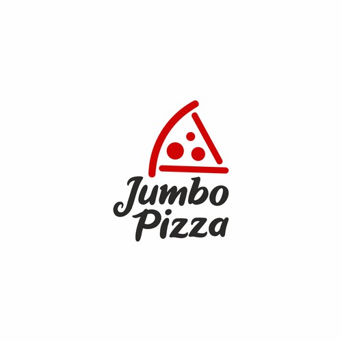 Jumbo Pizza logo Design by MP_ graphic designer
