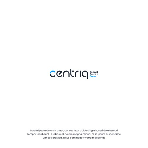 Centriq logo Design by Rozzium