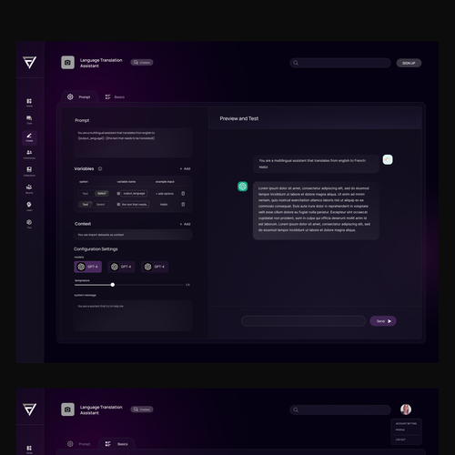 UI/UX Redesign for ChatGPT Prompts Platform Design by heli☀sentris