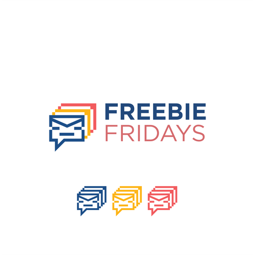 Freebie Fridays - Fun Modern Logo that grabs attention! :) Design réalisé par PLANET MARS official