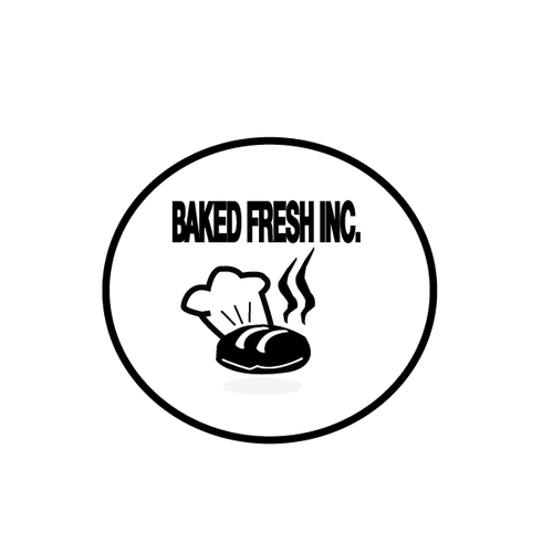 logo for Baked Fresh, Inc. Design by G.