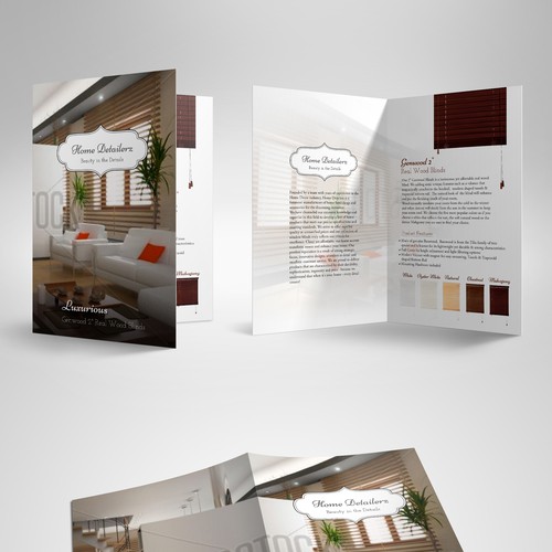 create a high class modern style brochure Design by tadaam