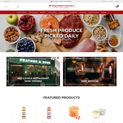 Proposition sur un concours de Design de page web, réalisée par Viktoriann