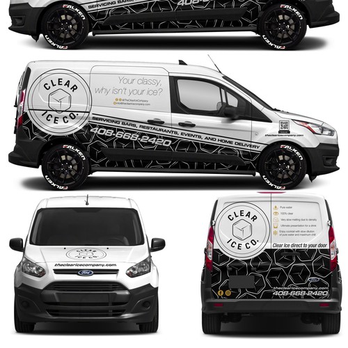 ⭐🥃 Clear Ice Company Car Wrap 🥃 ⭐ Design von aricaturrash