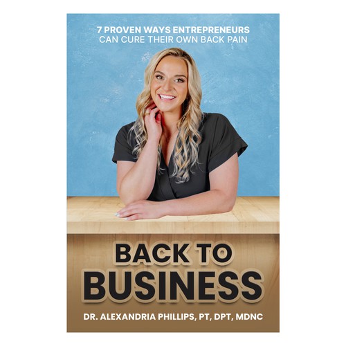 Amazing Book Cover For Successful Physical Therapist Design by Azmya PROJ