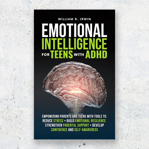 E-Book Cover Design for an Optimistic approach to addressing ADHD Design by DemokooDesign