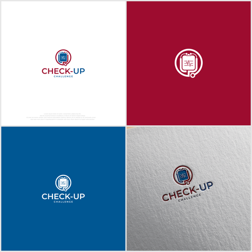 Design a logo for a national awareness week encouraging patients to get regular health exams Design by 7LUNG™