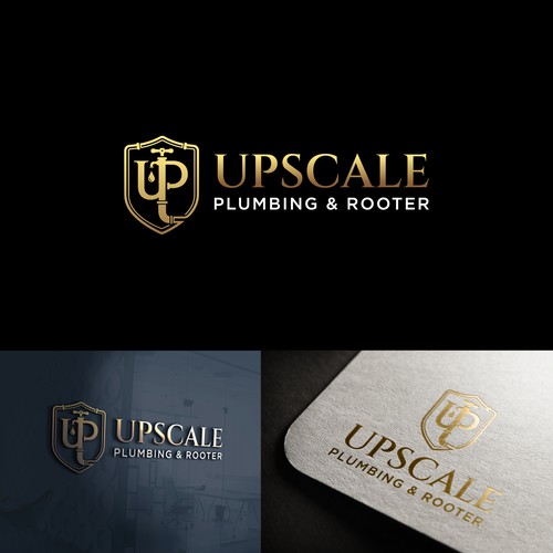 "Premium plumbing company logo" winning Logo & brand identity pack