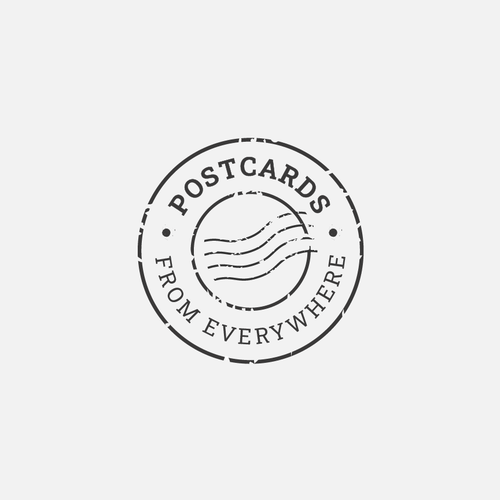 Postcards from Everywhere Logo Design by emilidea