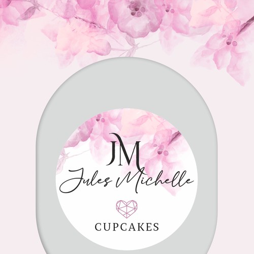 Design a cupcake packaging label Design by Olga Rabodzey