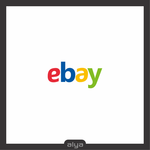 Design 99designs community challenge: re-design eBay's lame new logo! por -Alya-