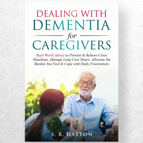 A Unique E-Book Cover on Dementia Design by ryanurz