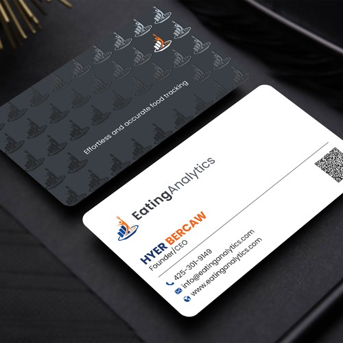 Smart looking business card Design by prosenjit_P